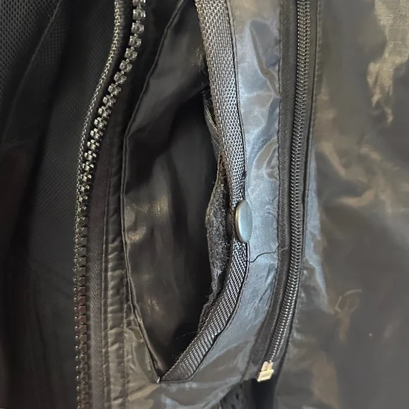 Screaming Eagle by Harley Davidson Women’s Black Biker Jacket, Leather Accents - Picture 14 of 17